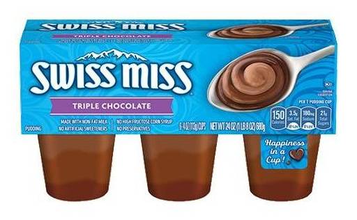 Swiss Miss Triple Chocolate 6-4 oz