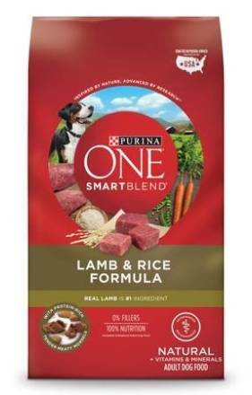Purina ONE Smart Blend Lamb & Rice Dog Food 8 lbs