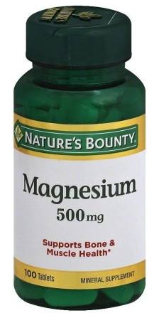 Nature’s Bounty Magnesium 500mg