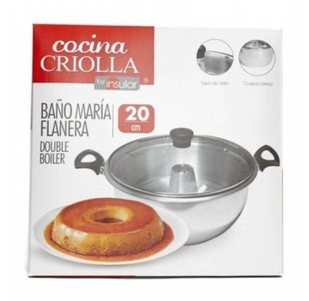 Cocina Criolla Flanera de Baño María (Double Boiler)