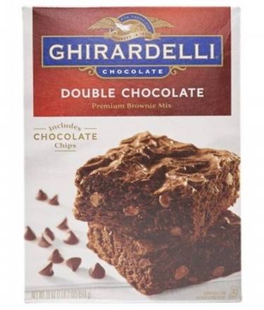 Ghirardelli Double Chocolate Brownie Mix 19 oz