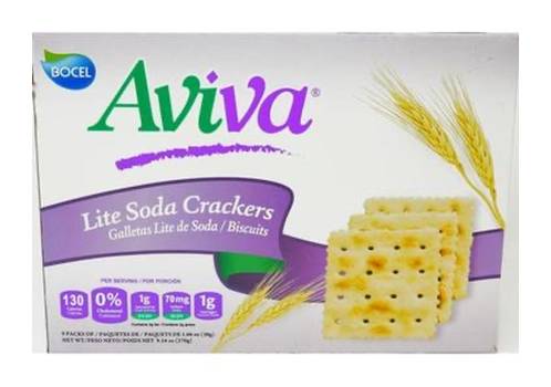 Aviva Lite Soda Crackers 9.54 oz