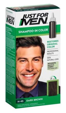 Just for Men Shampoo-In Color Dark Brown H-45