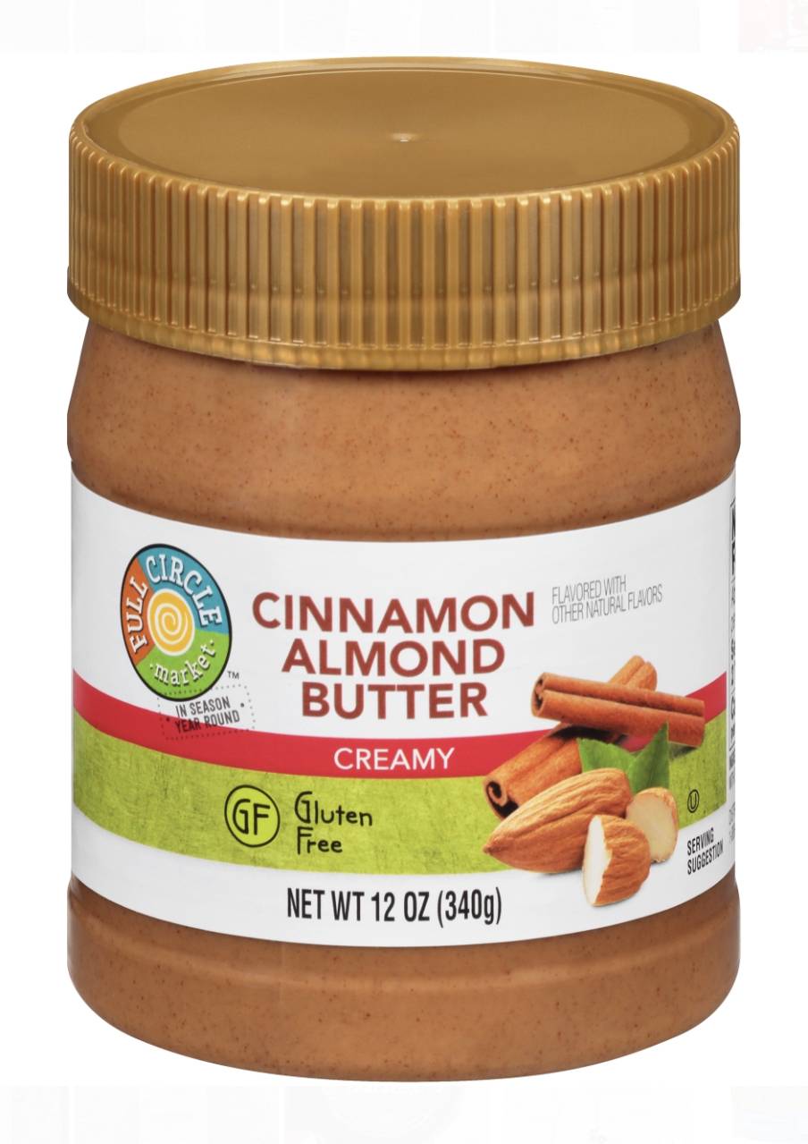 Full Circle Creamy Cinnamon Almond Butter 12 oz