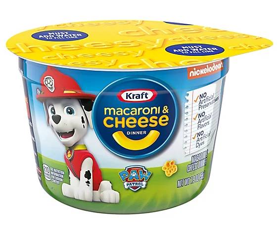 Kraft Macaroni & Cheese Paw Patrol Cup 2.05 oz