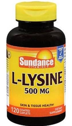 Sundance Vitamins L-Lysine 500mg
