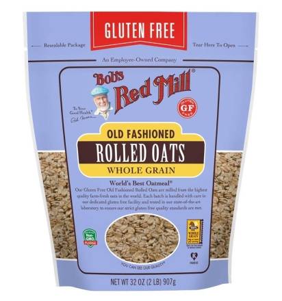 Bob's Red Milled Gluten Free Rolled Whole Grain Oats 32 oz
