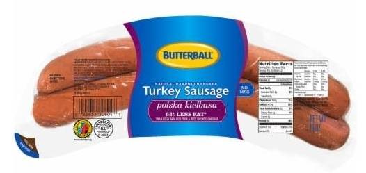 Butterball Turkey Sausage Polska Kielbasa