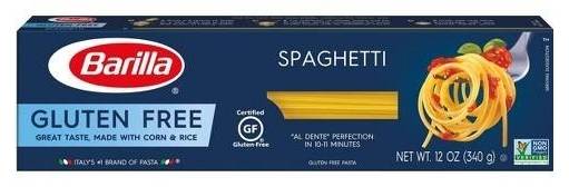 Barilla Gluten Free Spaghetti 12 oz