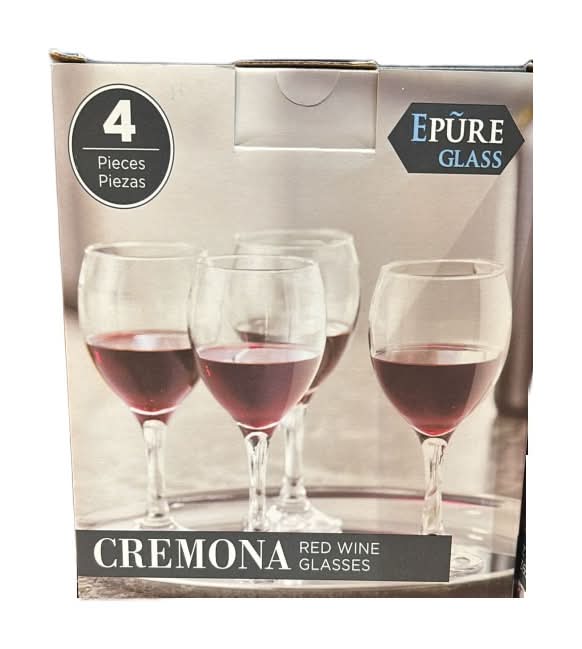 Cremona Red Wine Glasses 4 ct