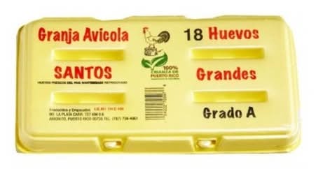 Granja Avicola Santos Huevos Grandes 18 ct