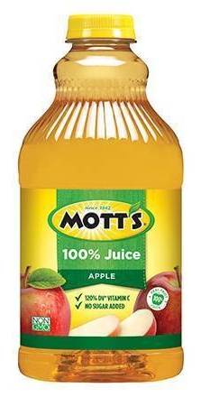 Mott’s 100% Original Apple Juice 64 oz
