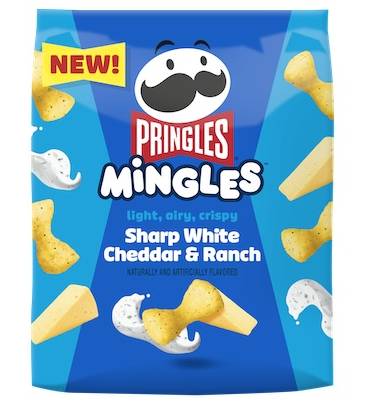 Pringles Mingles Sharp White Cheddar & Ranch 5.5 oz
