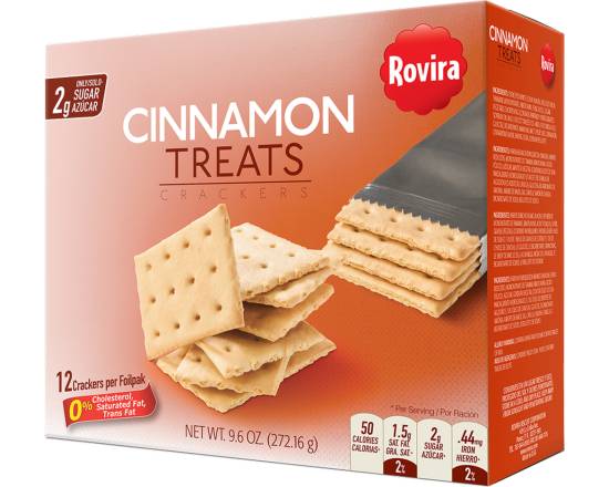 Rovira Cinnamon Treats Crackers 9.6 oz