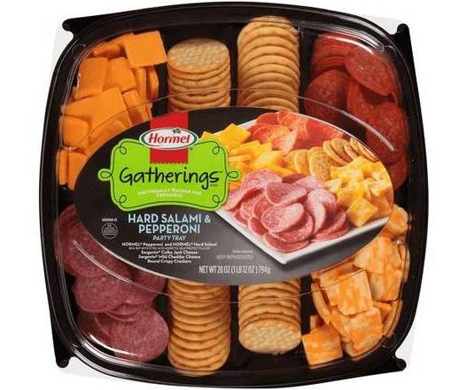 Hormel Party Tray Hard Salami & Pepperoni 28 oz