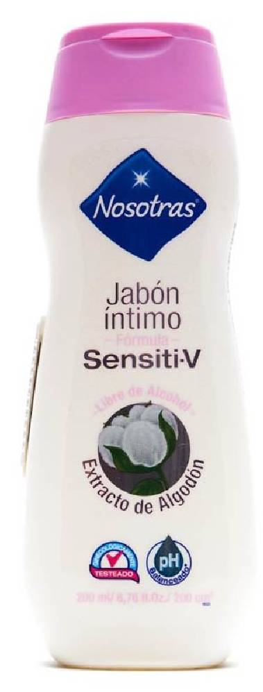Nosotras Jabon Intimo Sensiti-V 6.76 oz