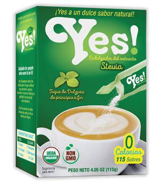 YES! Stevia 0 Calorie Sweetener 115 ct