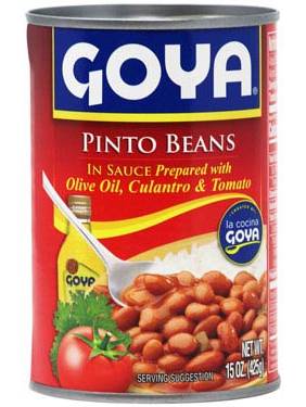 Goya Habichuelas Pintas Guisadas 15 oz