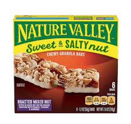 Nature Valley Sweet & Salty Chewy Roasted Mixed Nut Granola Bars 6 ct