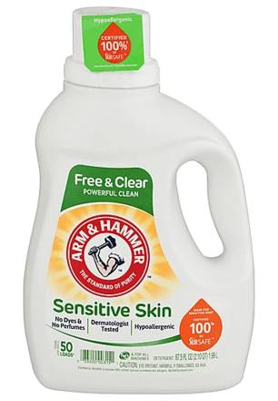 Arm & Hammer Free & Clear Sensitive Skin Liquid Detergent 50 oz