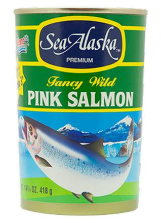 Sea Alaska Fancy Wild Pink Salmon 14.75 oz