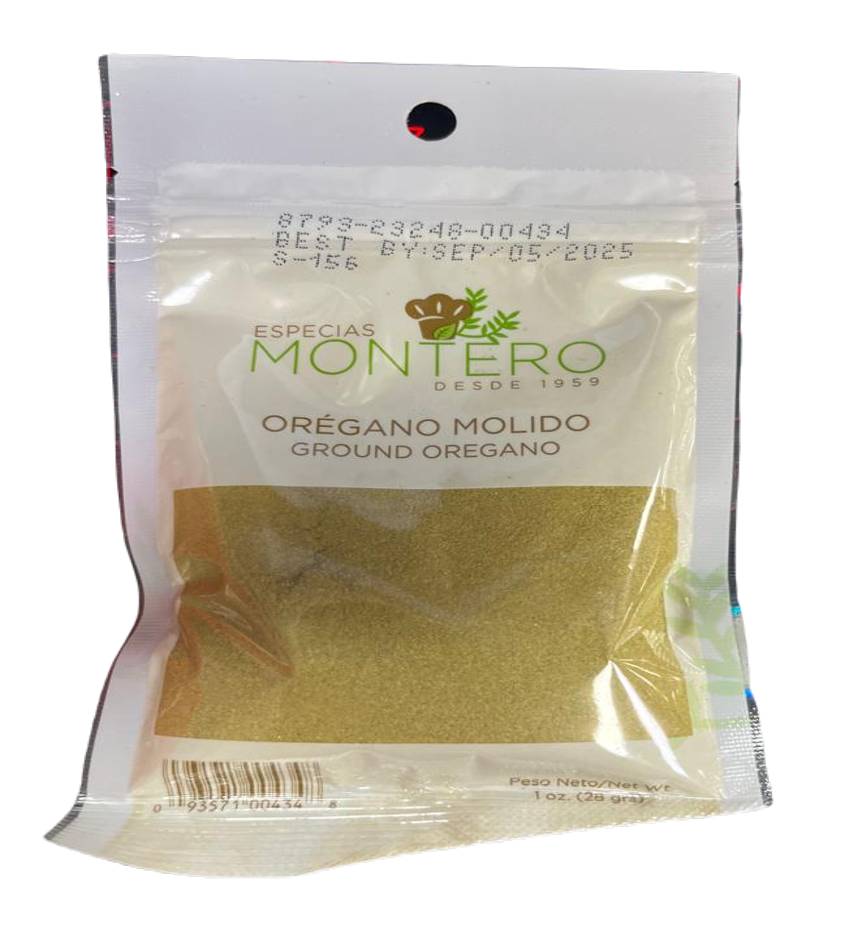 Montero Orégano Molido 1 oz