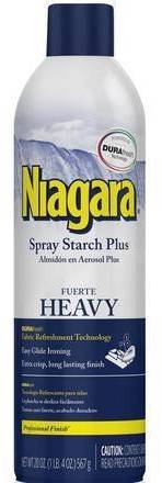 Niagara Heavy Finish Spray Starch 20 oz