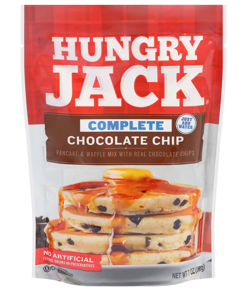 Hungry Jack Chocolate Chip Complete Pancake Mix 7 oz