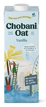 Chobani Oatmilk Vanilla UHT 32 oz
