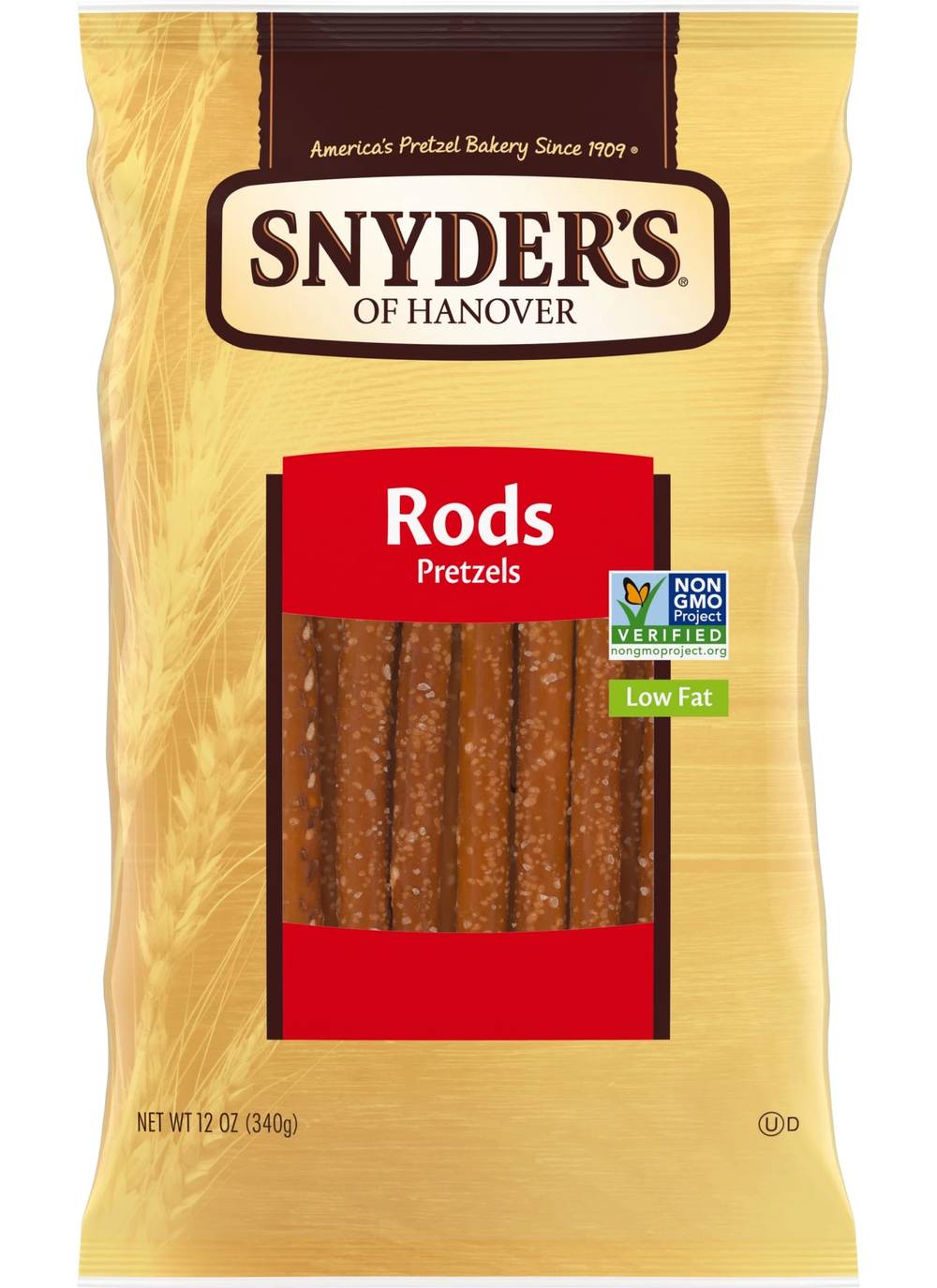Snyder’s of Hanover Pretzel Rods 12 oz