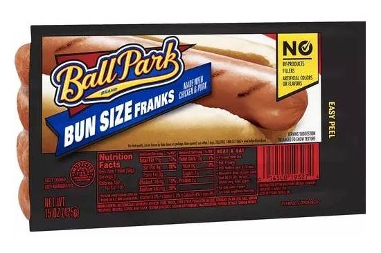 Ball Park Bun Size Franks 14 oz