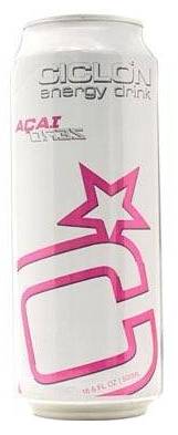 Ciclón Energy Drink Zero Acai