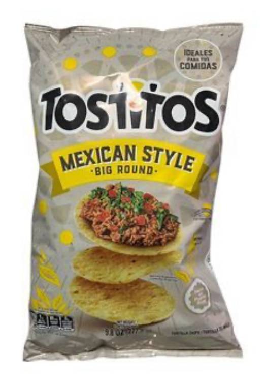 Tostitos Mexican Style Big Round 9.8 oz