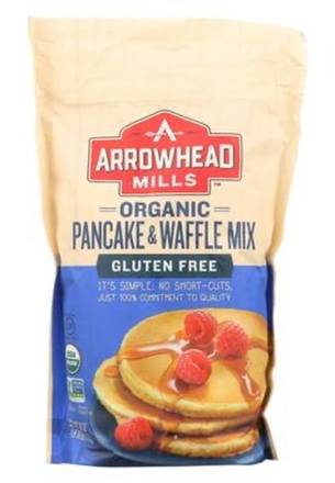 Arrowhead Pancake & Waffle Mix Gluten Free 26 oz