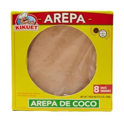 Kikuet Arepa de Coco 8 ct