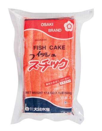 Osaki Brand Kanikama Fish Cake 1.1 lb
