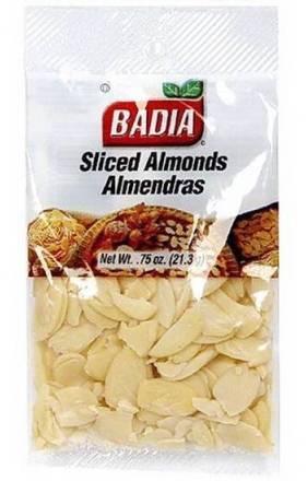 Badia Sliced Almonds 0.75 oz