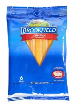 Brookfield String Cheese Cheddar 6 ct