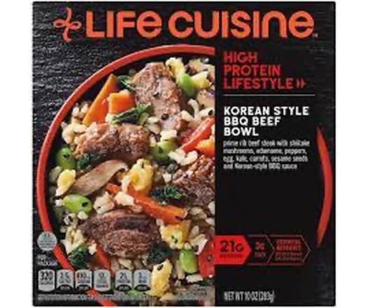 Life Cuisine Korean Style BBQ Beef Bowl 10 oz