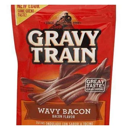Gravy Train Wavy Bacon Dog Treats 3 oz
