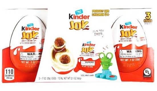 Kinder Joy Eggs 3 ct
