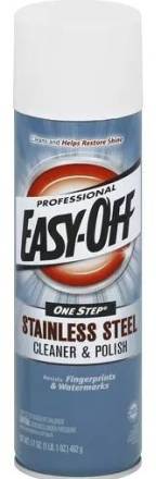 Easy-Off Pro Stainless Steel Cleaner & Polish 17 oz