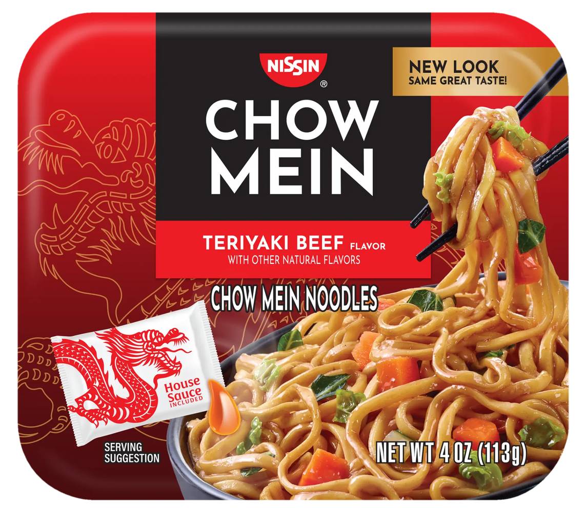 Nissin Chow Mein Teriyaki Beef 4 oz