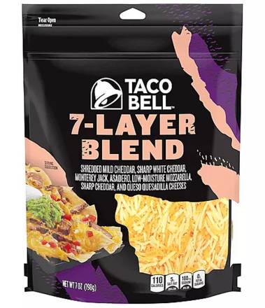 Kraft Taco Bell 7 Layer Blend 8 oz