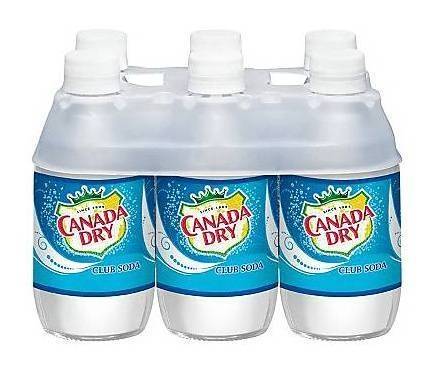 Canada Dry Club Soda 6-10 oz