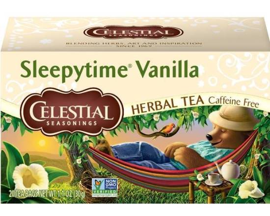 Celestial Seasonings Sleepytime Vanilla Herbal Tea 20 ct