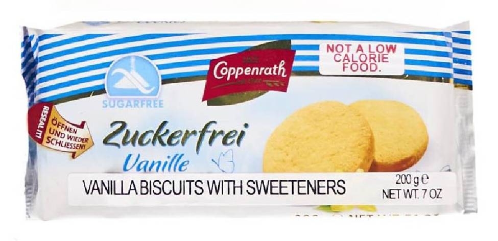 Coppenrath Vanilla Sugar Free Cookies 7 oz