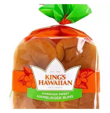 King’s Hawaiian Sweet Hamburger Buns 12.8 oz