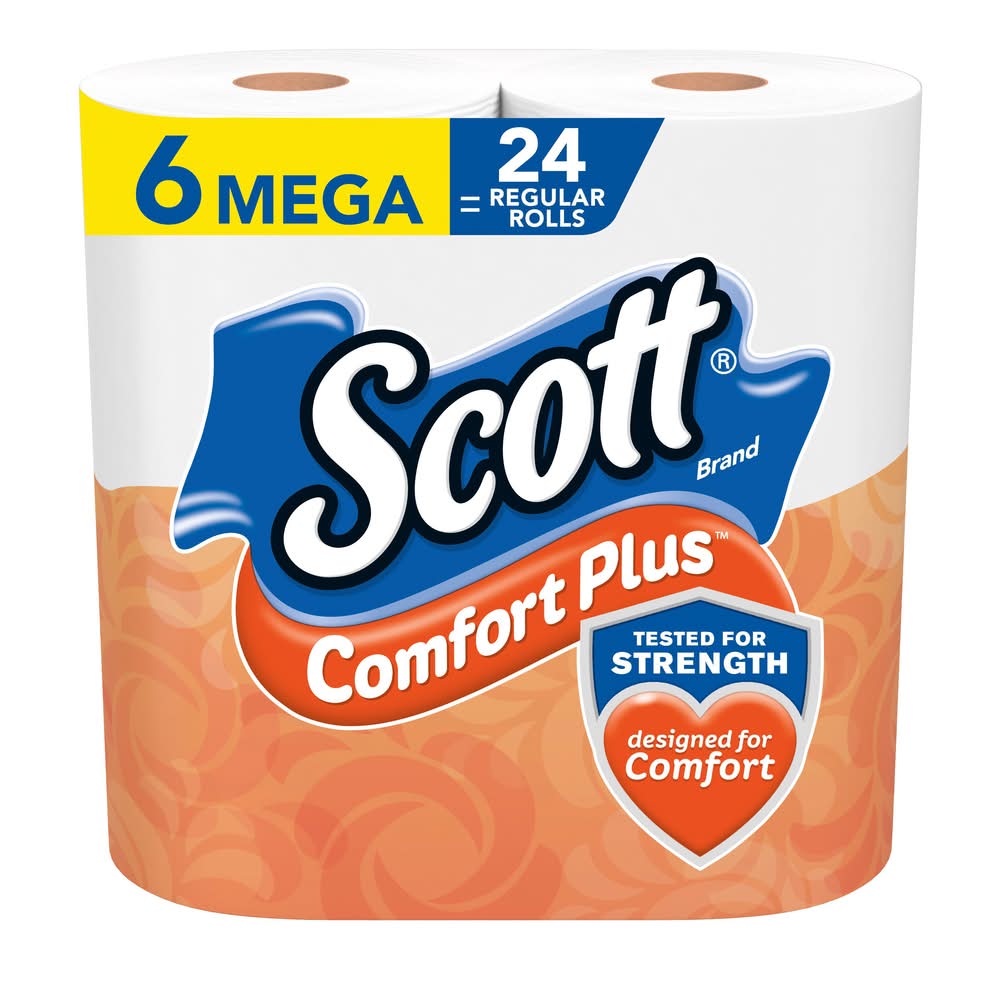 Scott Comfort Plus  6=24 Bath Tissue