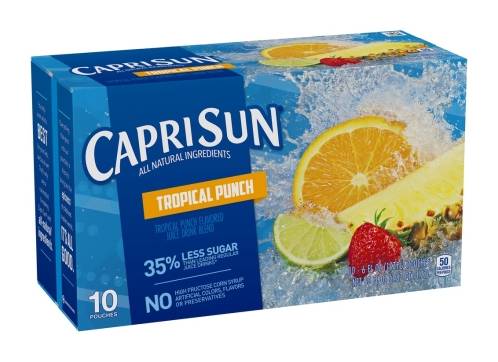 Capri Sun Tropical Punch Juice Drink 10-6 oz